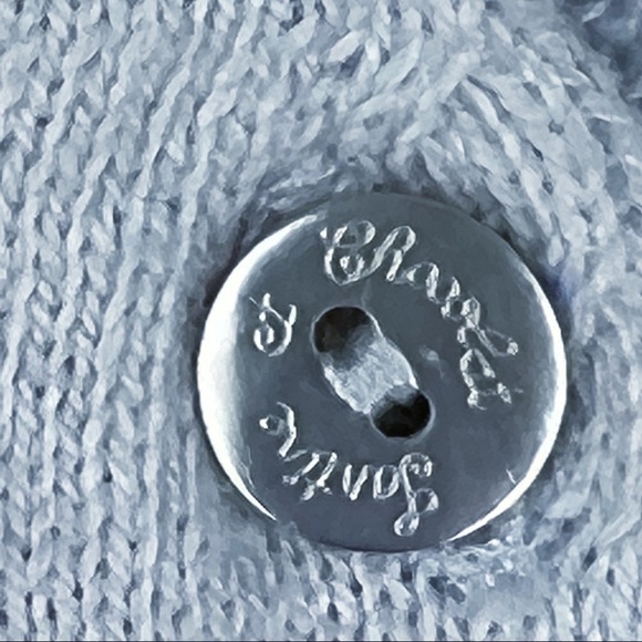 Tartine et Chocolat Baby Sweater 1 Month Newborn Cat Cotton Cashmere Blue NWT - Picture 7 of 8